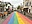 Rainbow Street in Reykjavik, Iceland