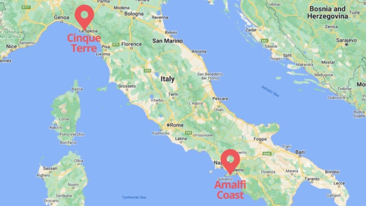 Cinque Terre Vs Amalfi Coast: Which Destination To Choose In 2024