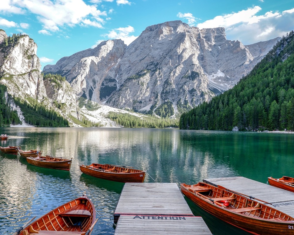 Lago di Braies, Dolomites, Italy