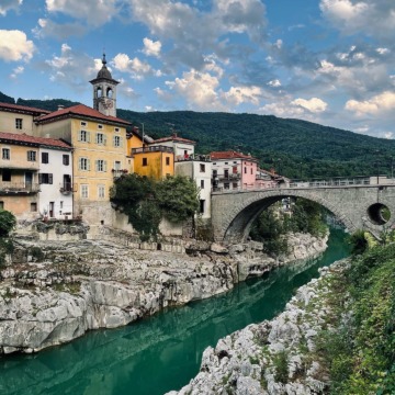 Kanal ob Soci, Soca Valley, Slovenia