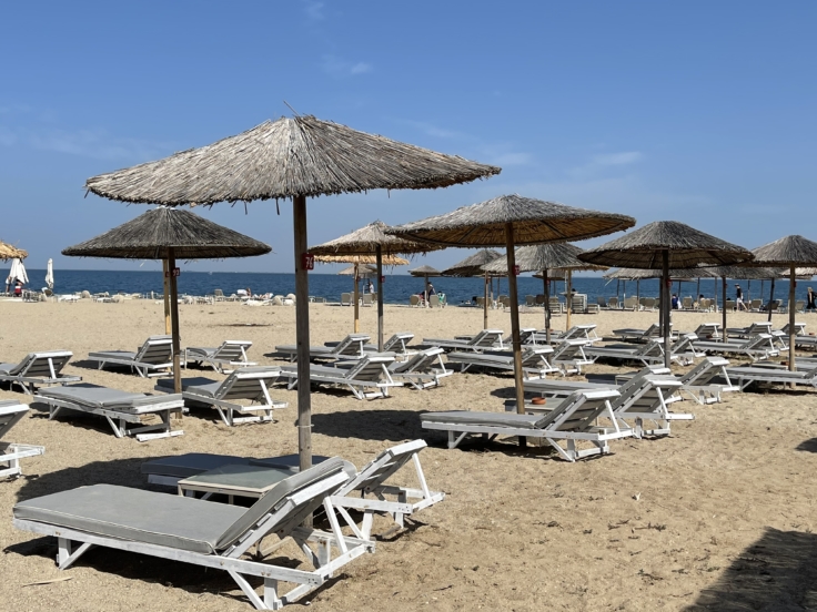 Sandy beach