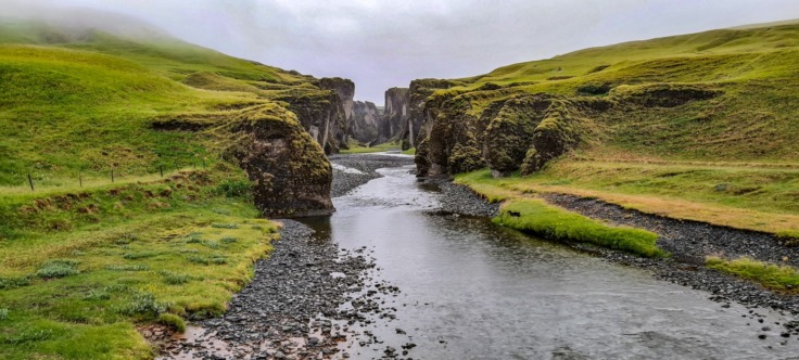 Fjaðrárgljúfur Canyon, Iceland