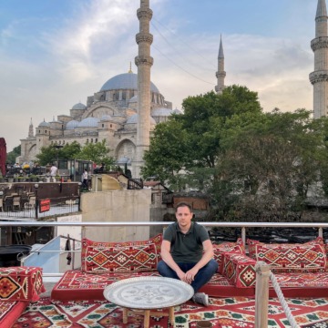 Mimar Sinan Teras Cafe, Istanbul, Turkey