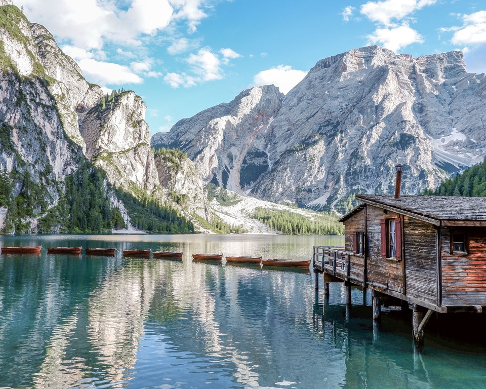 Lago di Braies, Dolomites, Italy