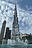 Burj Khalifa with fountain show, Dubai - UAE itinerary