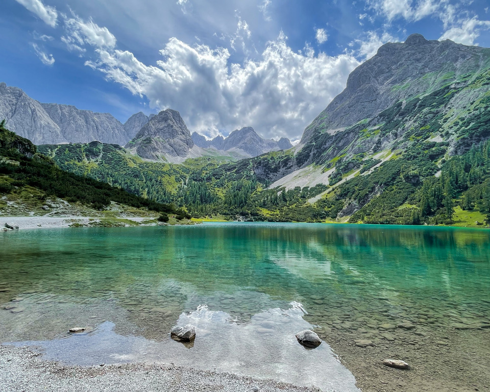 Seebensee, Ehrwald, Tyrol, Austria