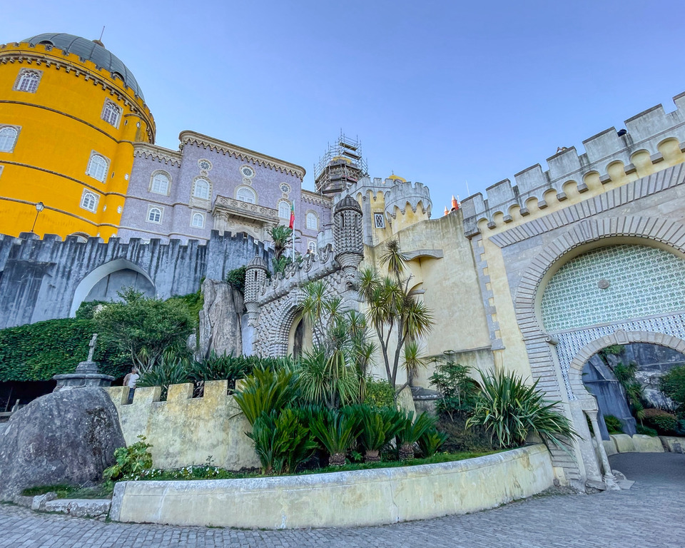 Park and National Palace of Pena, Sintra, Portugal