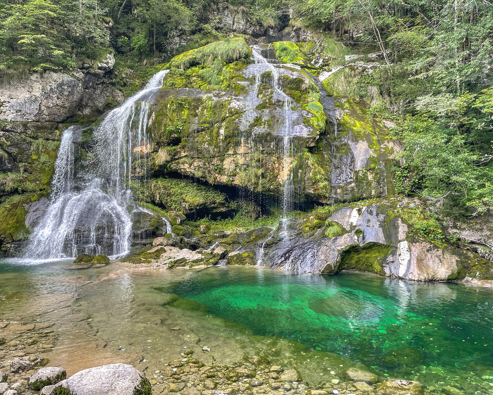 Slap Virje, Soca Valley, Slovenia
